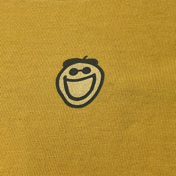 Life Is Good Size S Mustard Yellow Graphic Tee With Tailgate Print Short Sleeve - Picture 3 of 10